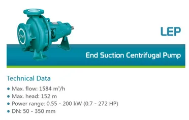 Leo centrifugal Endsuction Pump
