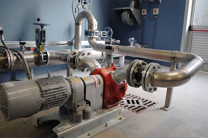 lobe pump terinstall oleh vogelsang USA
