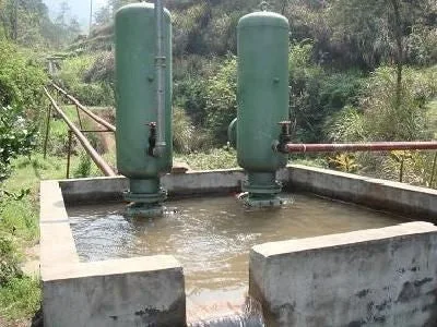 Ram pump pompa gravitasi
